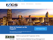 Tablet Screenshot of incsnow.com
